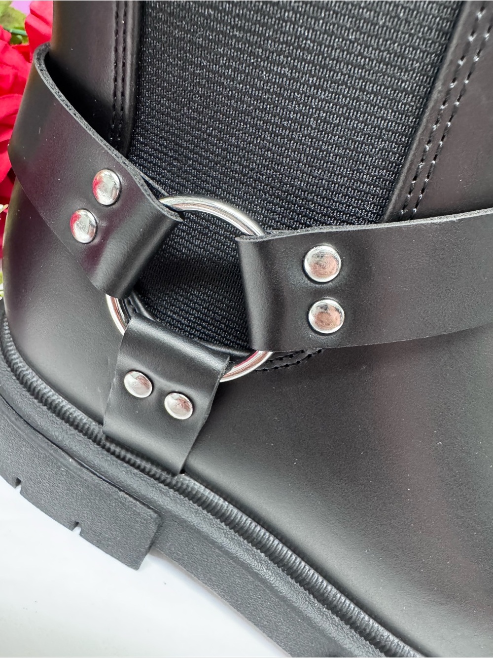 🖤NIB GIRLS ADORABLE MOTO BOOTS - Picture 3 of 8
